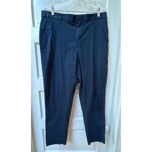 Everlane Mens Straight Fit Performance Chino Pants Navy Blue Stretch 34x30